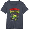 image:imageHot Wheels Wheelie Good Dad TShirtHeather Blue