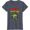 image:imageHot Wheels Wheelie Good Dad TShirtHeather Blue