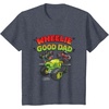 image:imageHot Wheels Wheelie Good Dad TShirtHeather Blue