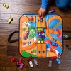 image:imageHot Wheels ZipBin  Car Storage Box amp Playmat with Ramp Kids 3Storage and Racetrack