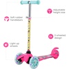 image:imageKick Scooter for Kids 3 Wheel Self Balancing Light Up LED WheelsBarbie