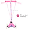 image:imageKick Scooter for Kids 3 Wheel Self Balancing Light Up LED WheelsMy Little Pony