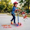 image:imageKick Scooter for Kids 3 Wheel Self Balancing Light Up LED WheelsPaw Patrol
