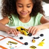 image:imageMEGA Hot Wheels Race Car Building Toys Set 17 Camaro with 89 Pieces 1 Micro Action Figure Driver Yellow Kids Ages 5 Years17 Camaro