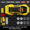 image:imageMattel Brick Shop Hot Wheels Speed Series Building Set 07 Honda S2000 with 257 Pieces Realistic Details and Custom Decals Adult Collectors and Kids Ages 10Multicolor