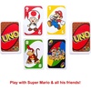 image:imageMattel Games UNO F1 Card Game for Kids Families Travel amp Camping Deck Features Images from the World of Formula 1 RacingUNO Super Mario Bros