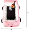 image:imageMegatoys Hot Wheels Plush Car Pet Bed  Themed Blue Car Design for Dogs and Cats with Toy Steering Wheel and TireElvis