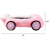 image:imageMegatoys Hot Wheels Plush Car Pet Bed  Themed Blue Car Design for Dogs and Cats with Toy Steering Wheel and TireElvis