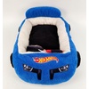 image:imageMegatoys Hot Wheels Plush Car Pet Bed  Themed Blue Car Design for Dogs and Cats with Toy Steering Wheel and TireHot Wheels
