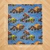 image:imageMonster Trucks x Hot Wheels Kids Bedding Super Soft Plush Throw Blanket 46 in x 60 in Officially Licensed Product by FrancoHot Wheels X Monster Trucks