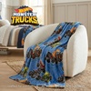 image:imageMonster Trucks x Hot Wheels Kids Bedding Super Soft Plush Throw Blanket 46 in x 60 in Officially Licensed Product by FrancoHot Wheels X Monster Trucks
