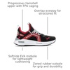 image:imagePuma UnisexChild Softride Enzo ShoesPuma Blackcool Mid Graystrong Red