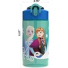 image:imageZak Designs Mattel Hot Wheels Sage 16oz LeakProof Straw Kids Water BottleElsa  Anna