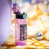 image:imageZak Designs Mattel Hot Wheels Sage 16oz LeakProof Straw Kids Water BottleKPop Demon Hunters Huntrix Purple