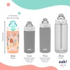 image:imageZak Designs Mattel Hot Wheels Sage 16oz LeakProof Straw Kids Water BottleMoana 2