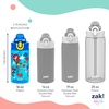 image:imageZak Designs Mattel Hot Wheels Sage 16oz LeakProof Straw Kids Water BottleModern Sonic