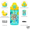 image:imageZak Designs Mattel Hot Wheels Sage 16oz LeakProof Straw Kids Water BottlePAW Patrol Chase  Marshall  Skye  Rubble  Everest