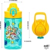 image:imageZak Designs Mattel Hot Wheels Sage 16oz LeakProof Straw Kids Water BottlePAW Patrol Chase  Marshall  Skye  Rubble  Everest