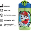 image:imageZak Designs Mattel Hot Wheels Sage 16oz LeakProof Straw Kids Water BottlePaw Patrol
