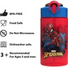 image:imageZak Designs Mattel Hot Wheels Sage 16oz LeakProof Straw Kids Water BottleSpiderman