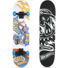 image:image31Inch Skateboard 9Ply Maple Deck ABEC 5 BearingsHot Wheels
