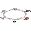 image:imageAlex and Ani Hot Wheels Bracelets  Moveable Enamel Charms Checkered Flag Motif Adjustable Stackable Designs Ideal Gift for WomenRacecar Toggle Charm Bracelet