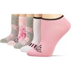image:imageBarbie Womens Classic 5 Pack No Show Ankle SocksPink Assorted