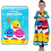 image:imageFranco Kids Bedding Super Soft Micro Raschel Throw 46 in x 60 in Hot WheelsBaby Shark