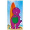 image:imageFranco Kids Super Soft Cotton BathPoolBeach Towel 58 In x 28 In Hot WheelsBarney Classic