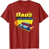 image:imageHot Wheels  Fathers Day Dads Garage TShirtCranberry Red