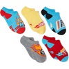 image:imageHot Wheels Boys Race Car 5 Pack No Show Ankle SocksBlue Assorted