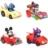image:imageHot Wheels Disney Pixar RacerVerse 4Pack of 164 Scale DieCast Cars with Character Drivers Optimized for Track RacingDisney Pixar 4Pack