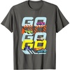 image:imageHot Wheels Lets Race  Go Go Go Go TShirtAsphalt Grey