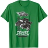 image:imageHot Wheels Lets Race  Toast Attack TShirtKelly Green