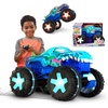 image:imageHot Wheels RC Monster Trucks MegaWrex in 16th Scale Extra Large RemoteControl Toy Truck More Than 2ft LongBlue