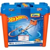image:imageHot Wheels Toy Car Track Builder Playset Deluxe Stunt Box with 25 Component Parts amp 164 Scale Vehicle Amazon ExclusivePlayset