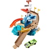 image:imageHot Wheels Toy Car Track Set Color Shifters Sharkport Showdown 164 Scale Car with Repeat ColorChange FeaturePlayset
