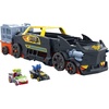 image:imageHot Wheels Toy Car amp Track RacerVerse Batmans Escape Chase Vehicle Transforms into 3Lane Raceway with 1 DieCast Batman amp 1 JokerBatman Track Set
