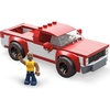 image:imageMEGA Hot Wheels Race Car Building Toys Set 17 Camaro with 89 Pieces 1 Micro Action Figure Driver Yellow Kids Ages 5 Years83 Chevy Silverado