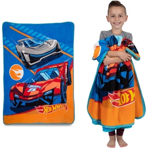image:imageFranco Kids Bedding Super Soft Micro Raschel Throw 46 in x 60 in Hot WheelsHot Wheels