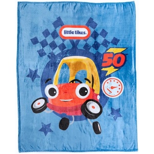image:imageFranco Kids Bedding Super Soft Micro Raschel Throw 46 in x 60 in Hot WheelsLittle Tikes
