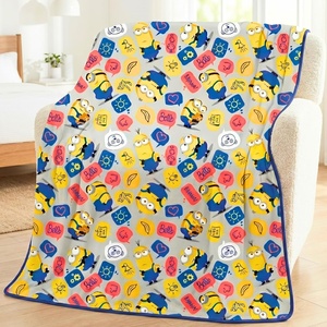 image:imageFranco Kids Bedding Super Soft Micro Raschel Throw 46 in x 60 in Hot WheelsMinions the Rise of Gru