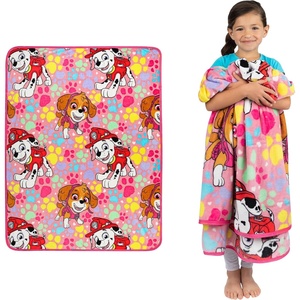 image:imageFranco Kids Bedding Super Soft Micro Raschel Throw 46 in x 60 in Hot WheelsPaw Patrol Girl Skye
