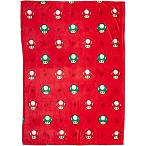image:imageFranco Kids Bedding Super Soft Micro Raschel Throw 46 in x 60 in Hot WheelsSuper Mario  Toad