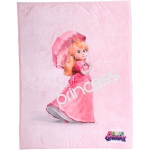 image:imageFranco Kids Bedding Super Soft Micro Raschel Throw 46 in x 60 in Hot WheelsThe Super Mario Galaxy Movie  Princess Peach