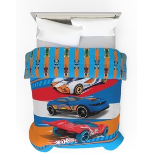 image:imageFranco Kids Bedding Super Soft Microfiber Reversible Comforter TwinFull Hot WheelsHot Wheels