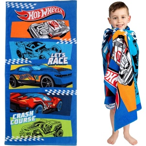 image:imageFranco Kids Super Soft Cotton BathPoolBeach Towel 58 In x 28 In Hot WheelsHot Wheels