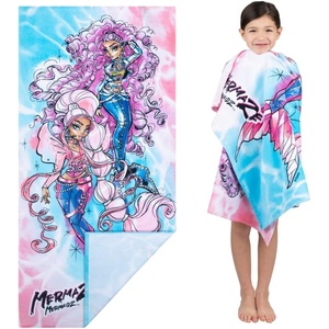 image:imageFranco Kids Super Soft Cotton BathPoolBeach Towel 58 In x 28 In Hot WheelsMermaze