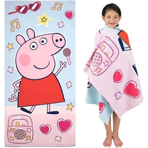 image:imageFranco Kids Super Soft Cotton BathPoolBeach Towel 58 In x 28 In Hot WheelsPeppa Pig