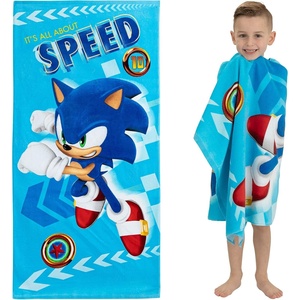 image:imageFranco Kids Super Soft Cotton BathPoolBeach Towel 58 In x 28 In Hot WheelsSonic the Hedgehog